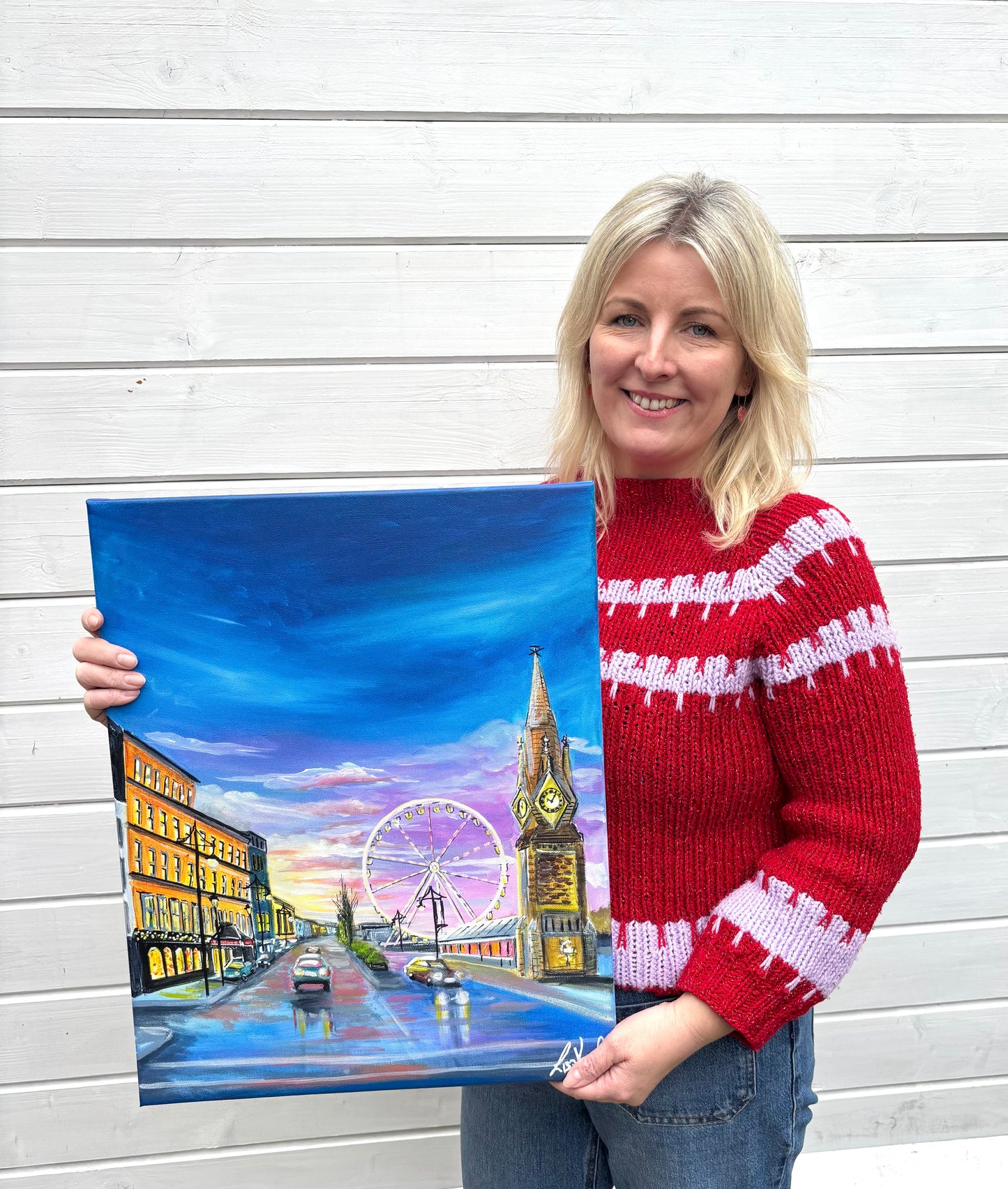 Festive Star Painting Ticket