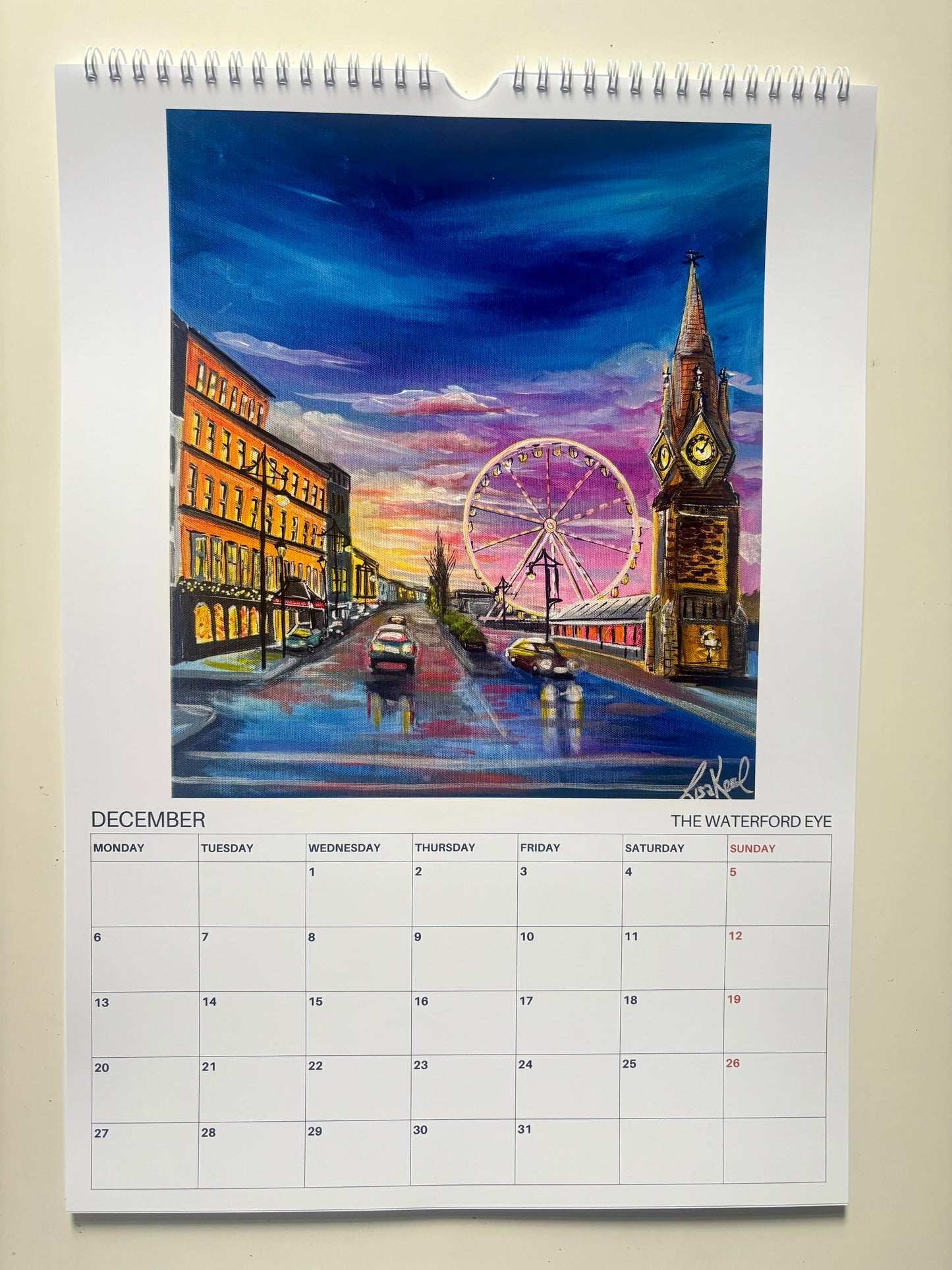 Art Calendar 2027