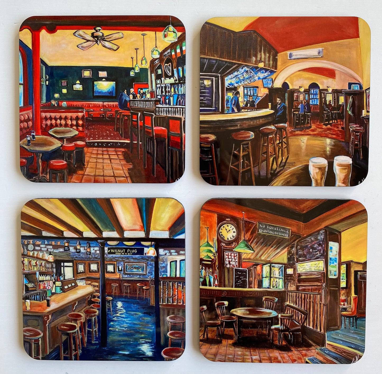 Pub coasters