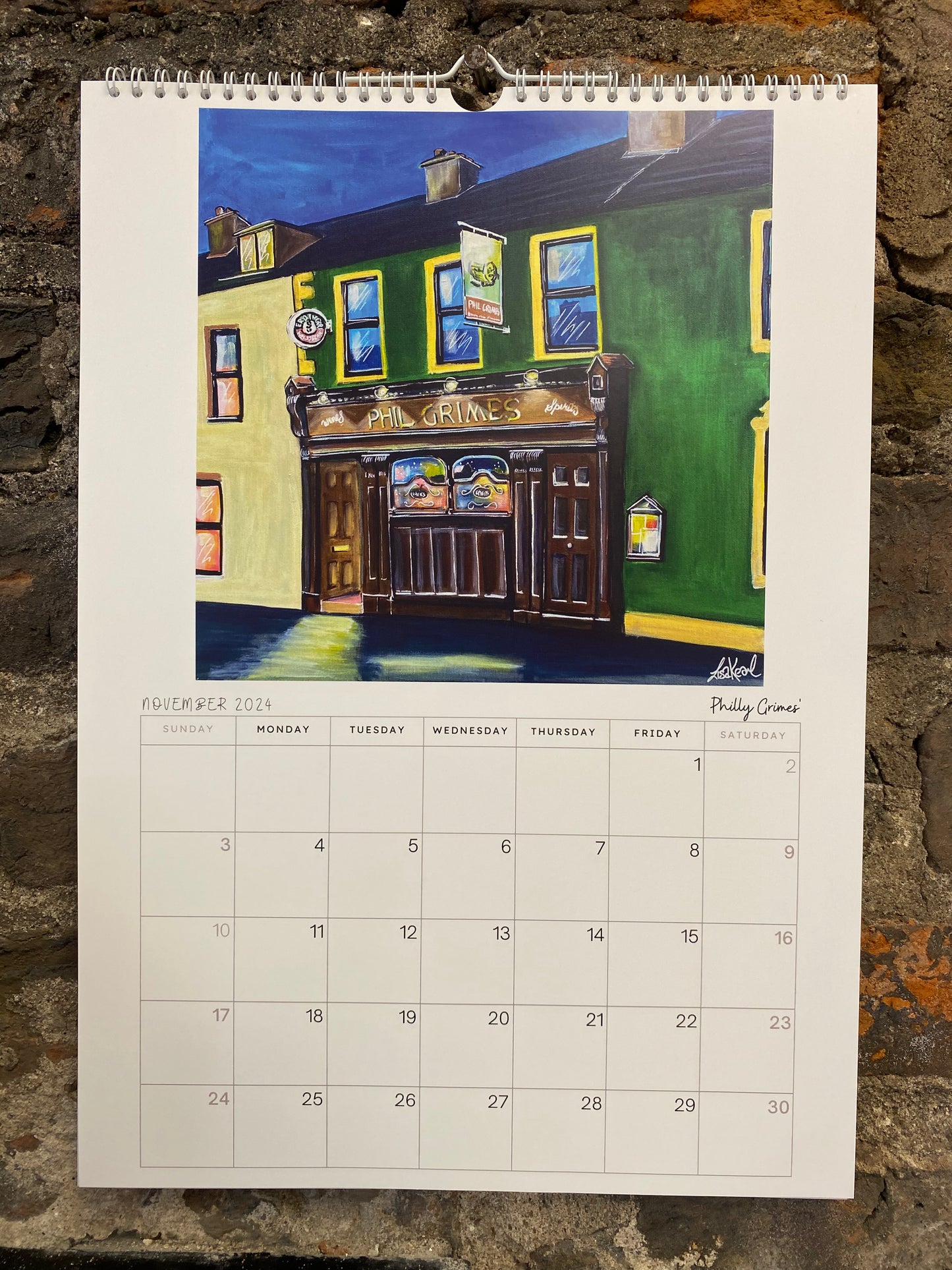 Art Calendar 2024