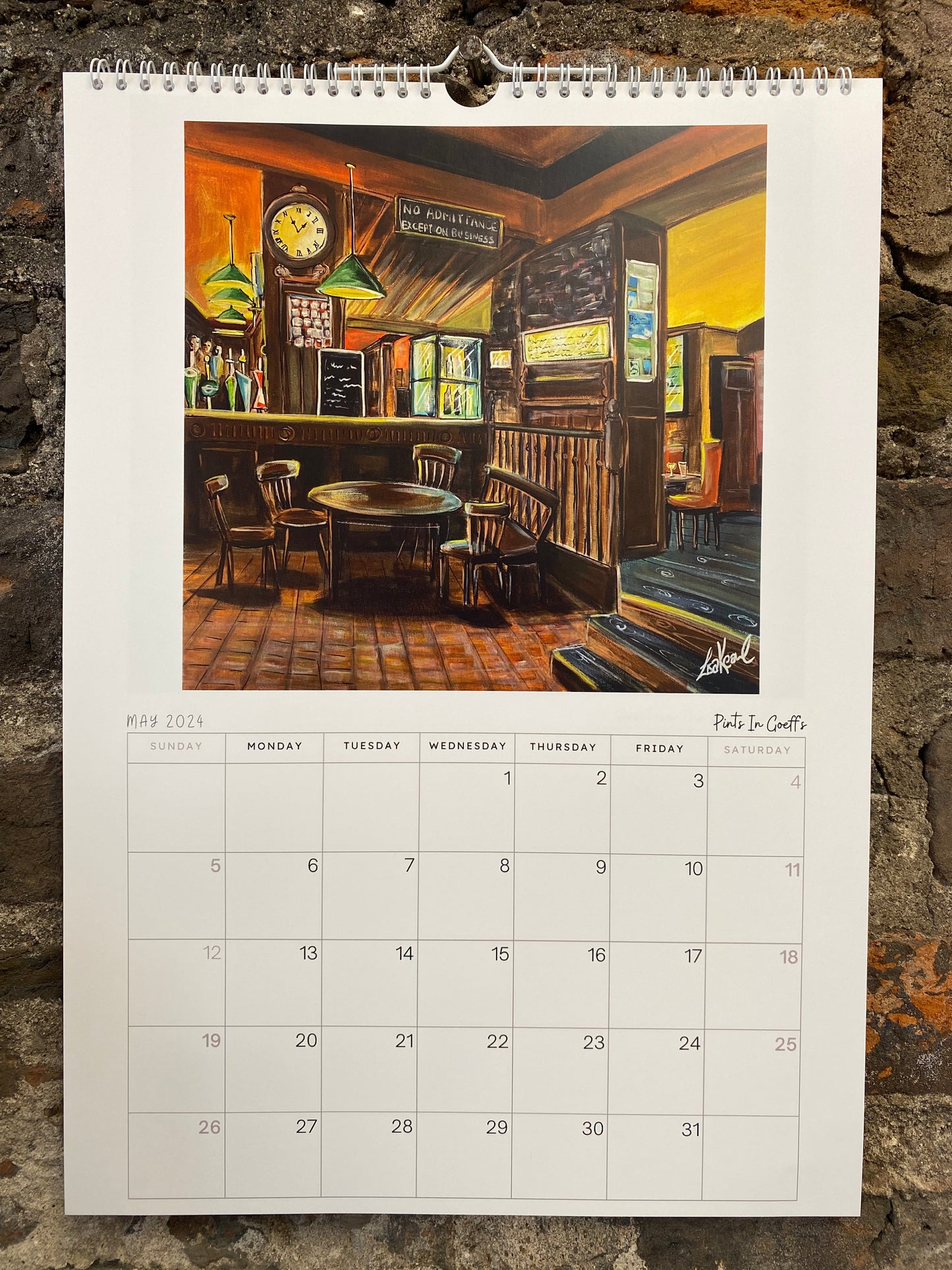 Art Calendar 2024