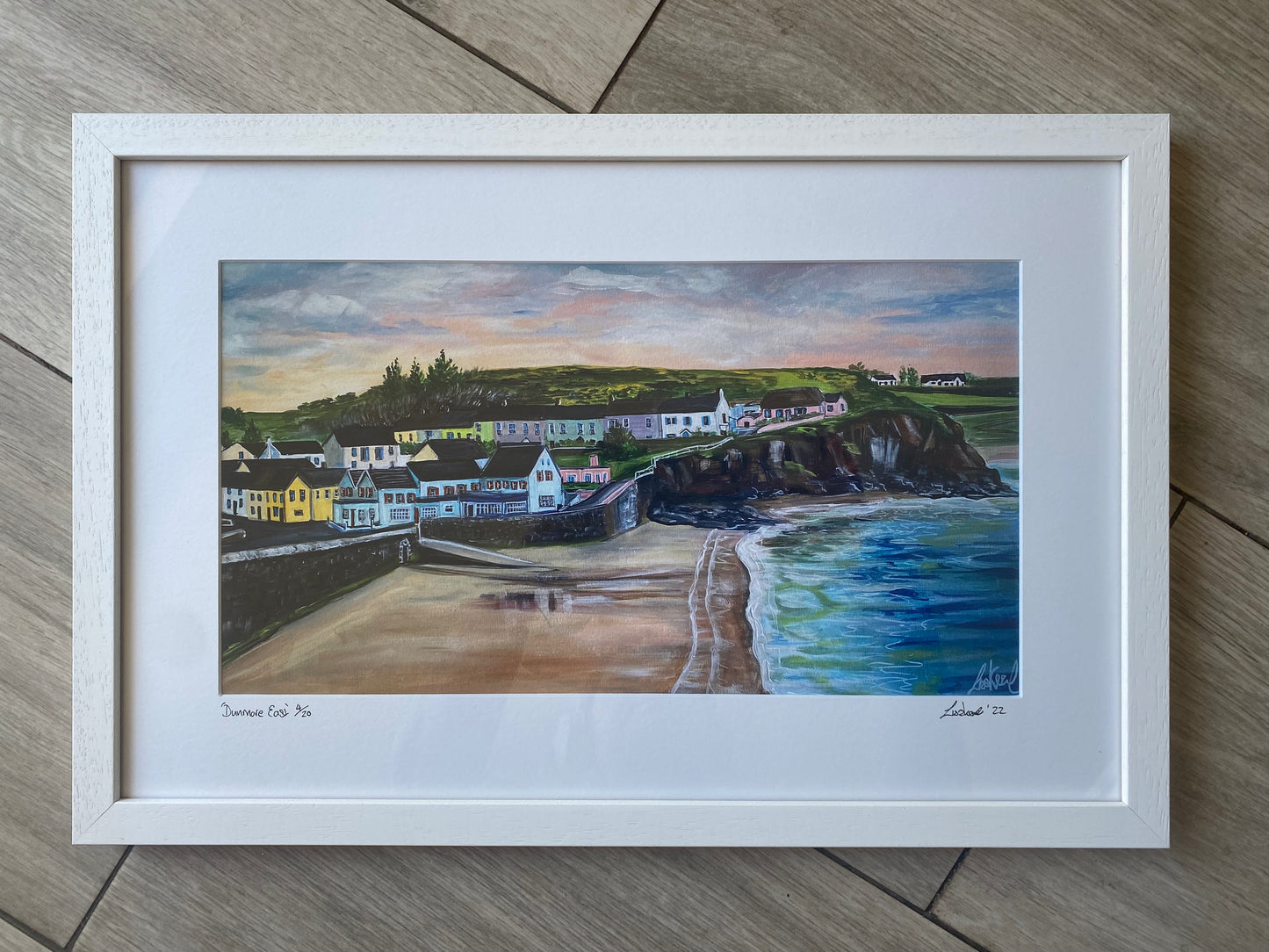 Dunmore East Framed Fine Art Print