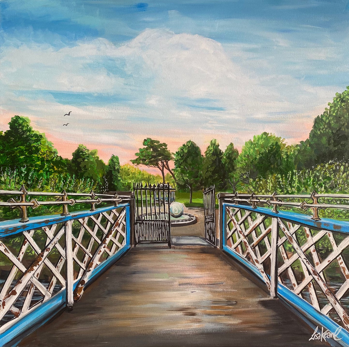 View from the bridge