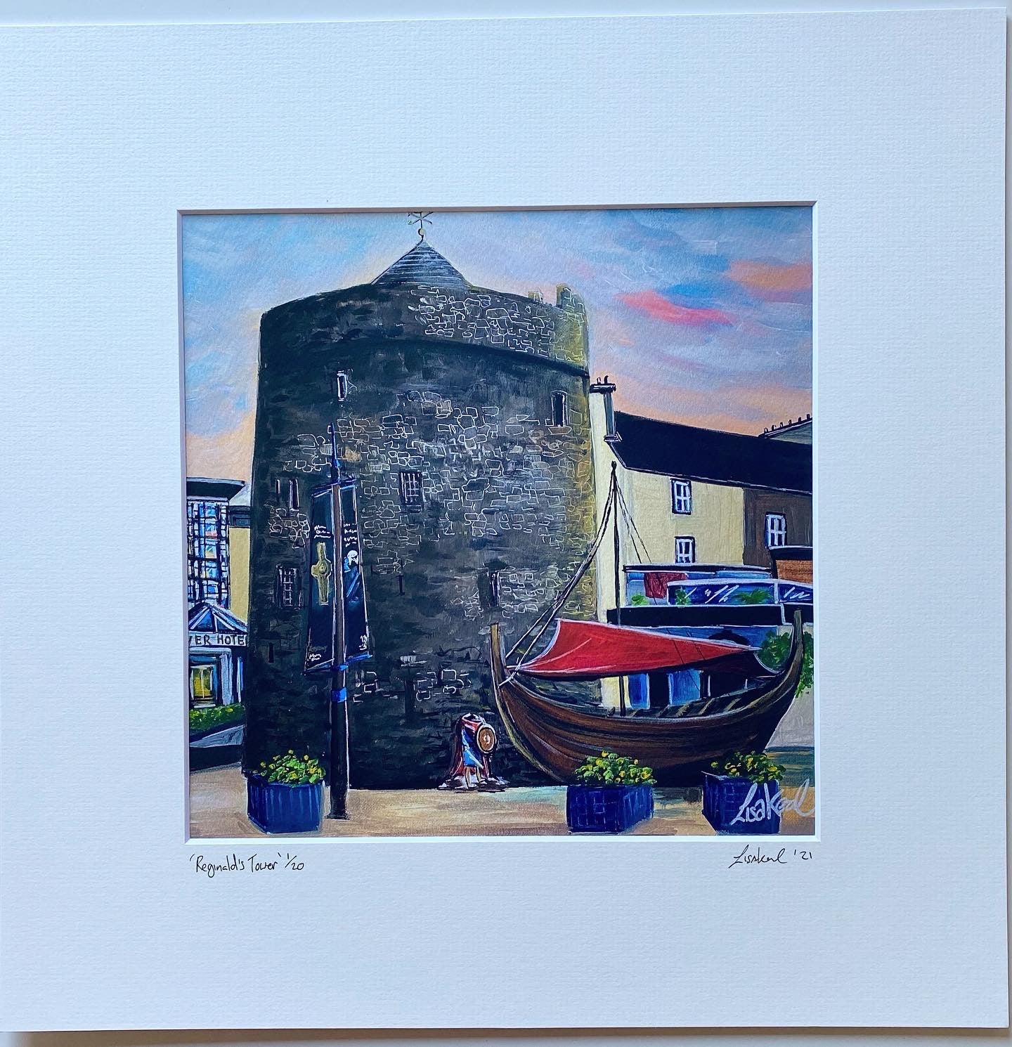 Reginald’s tower Fine art print