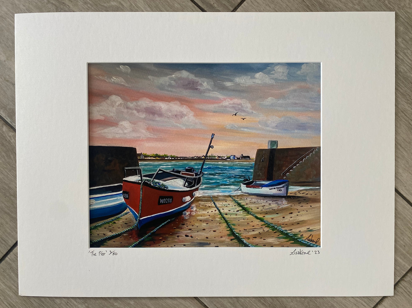 The Pier Fine Art Print