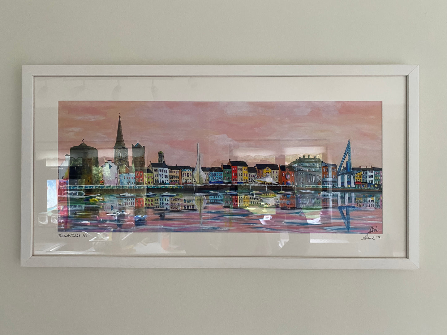 Shepherd’s delight framed fine art print