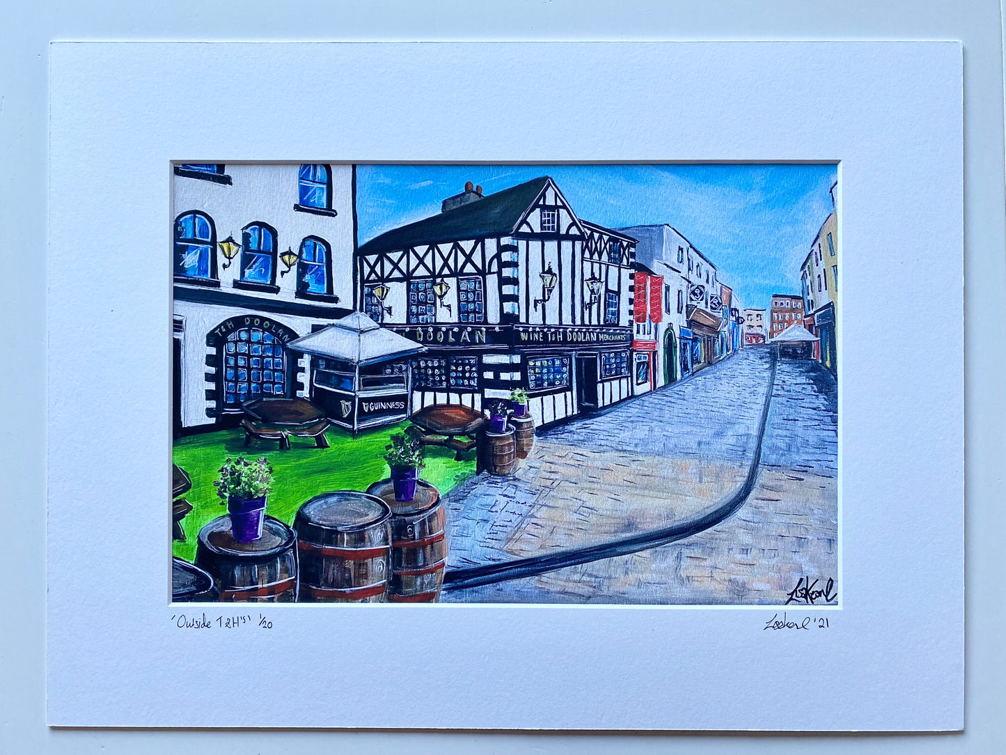 Outside T&H’s fine art print