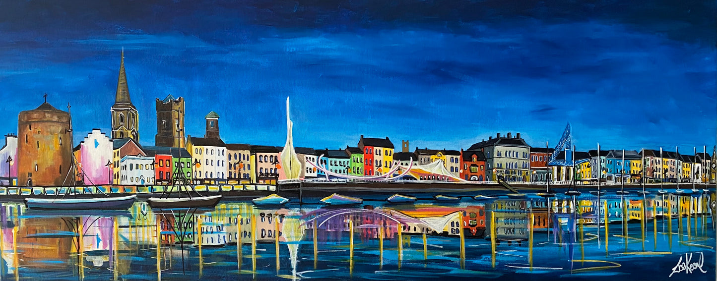 City Lights Framed fine art print