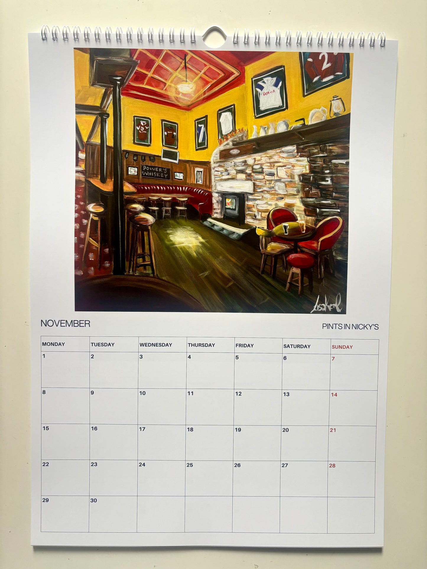 Art Calendar 2027
