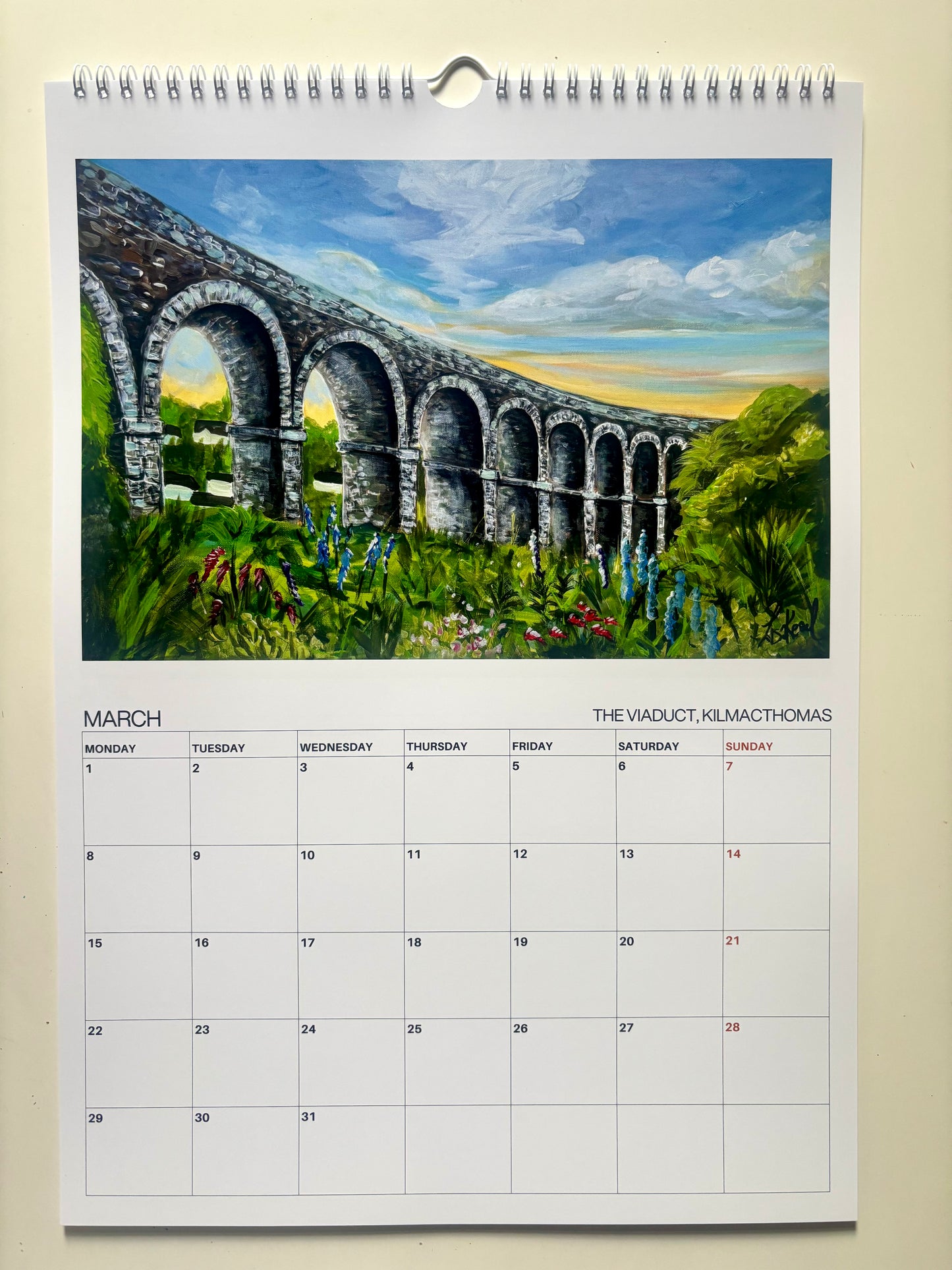 Art Calendar 2027