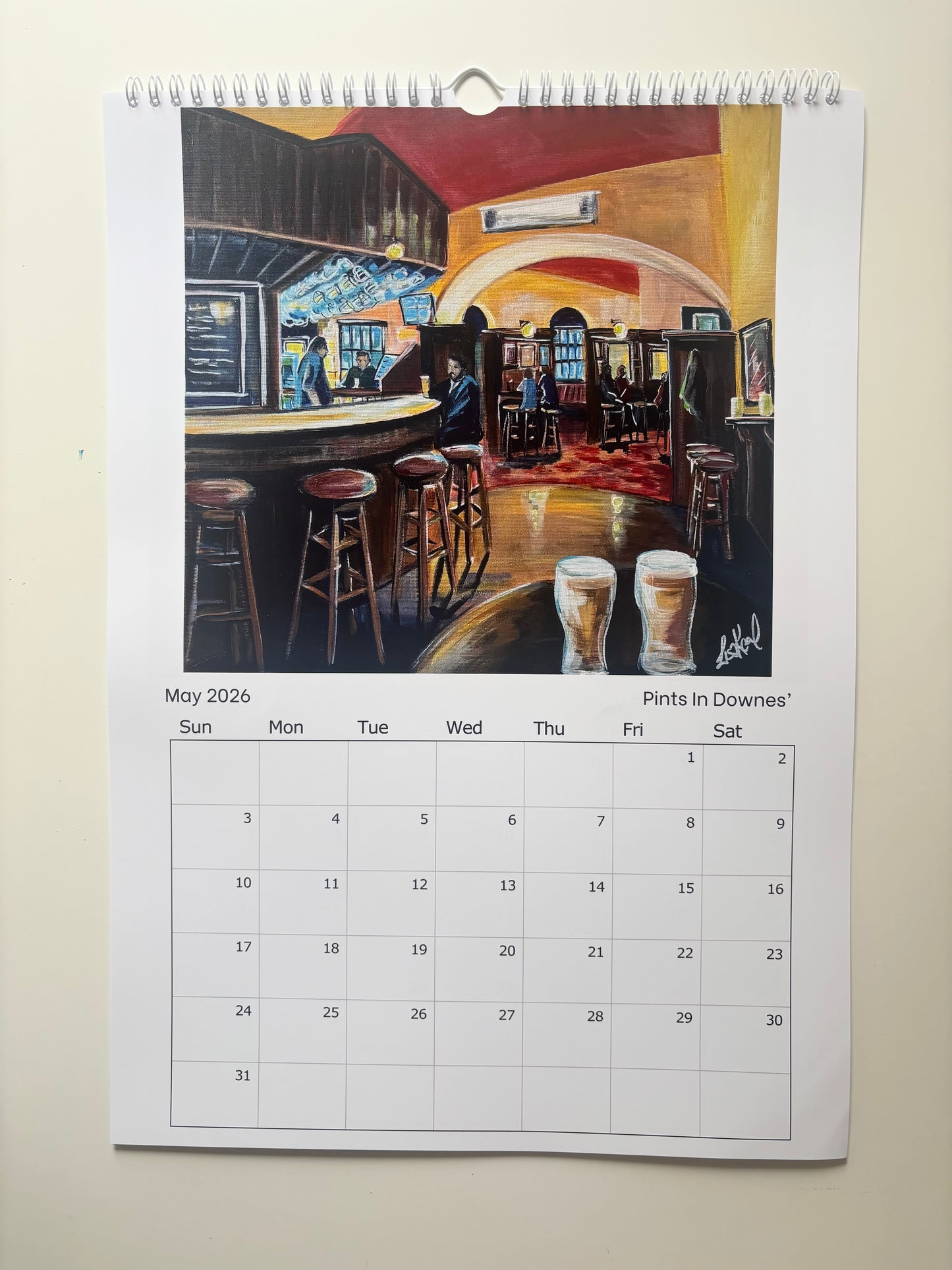 Art Calendar 2026