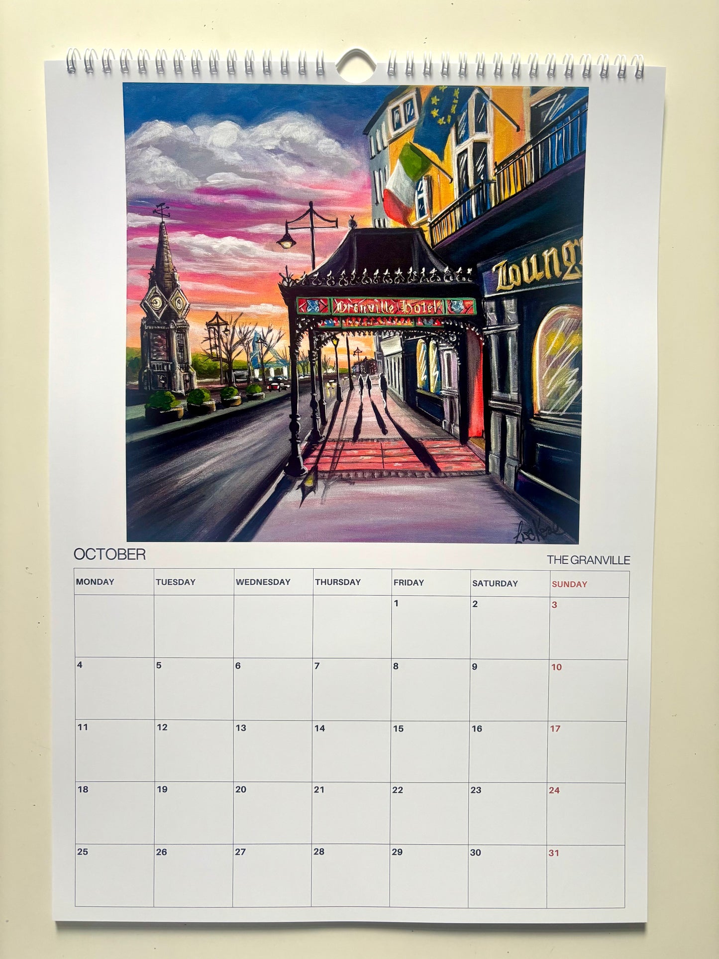 Art Calendar 2027