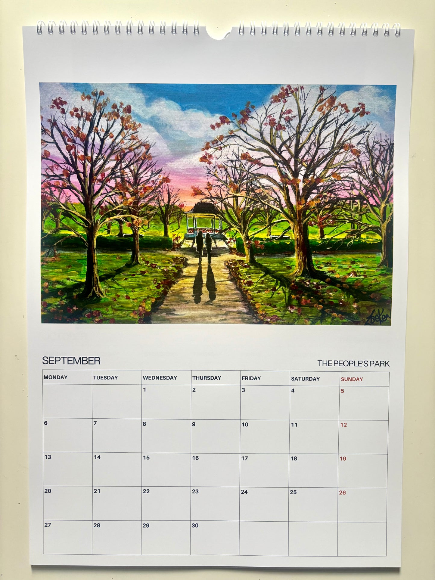 Art Calendar 2027