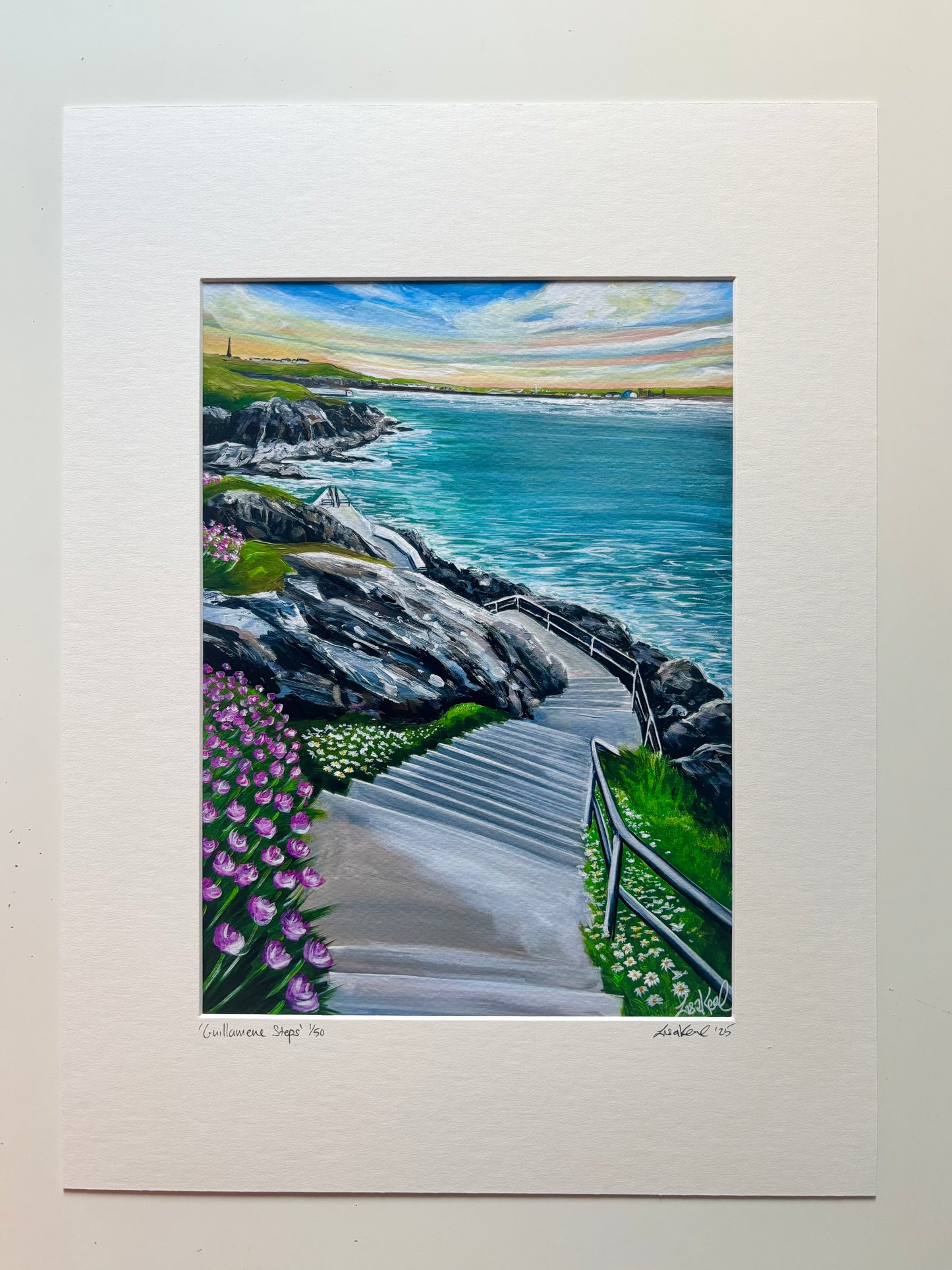 Guillamene Steps Fine art print