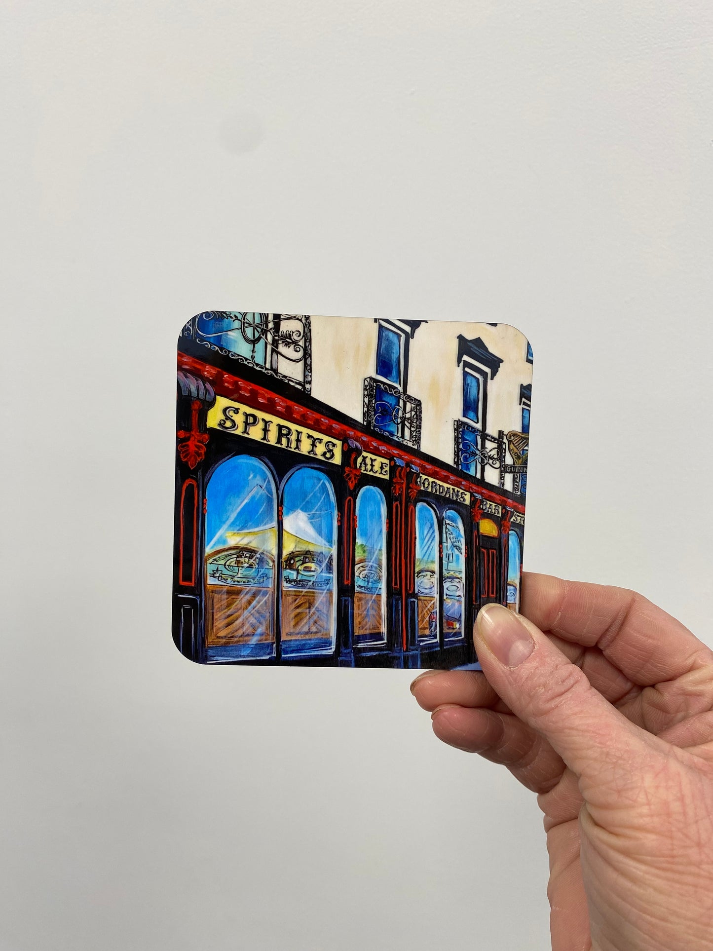 Pub coasters set of 4