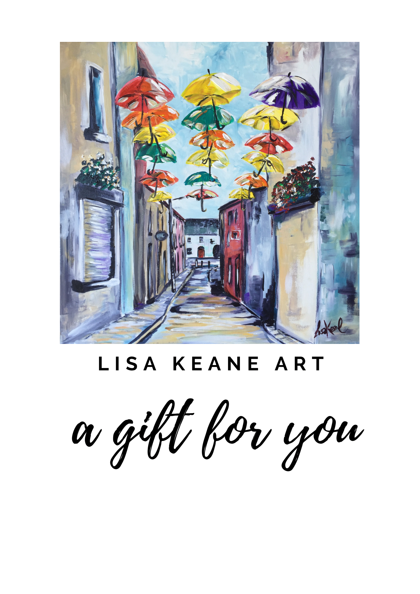 Lisa Keane Art Gift Voucher