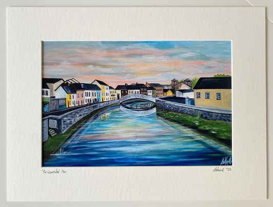 The Waterside fine art print